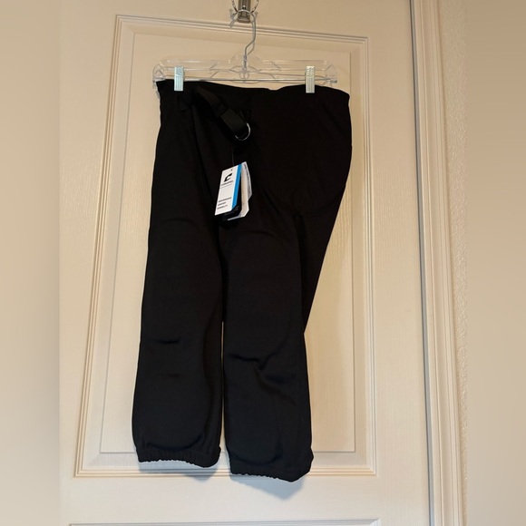 NWT CHAMPRO Integrated Black Football Pants Men’s Adult M - Picture 2 of 8
